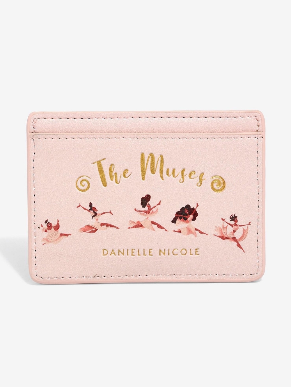 Danielle Nicole Pink 'The Muses' Card Holder with Gold Foil